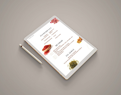 Jiva Yatra Ayurveda | E-book design for Teas & Drinks