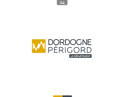 Refonte du logo la Dordogne Périgord (faux logo)