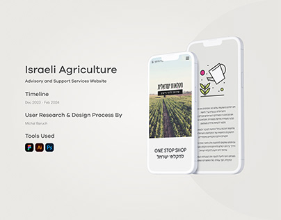 Israeli Agriculture - Client Project