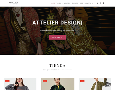 E-commerce Página Web "Attelier Design"