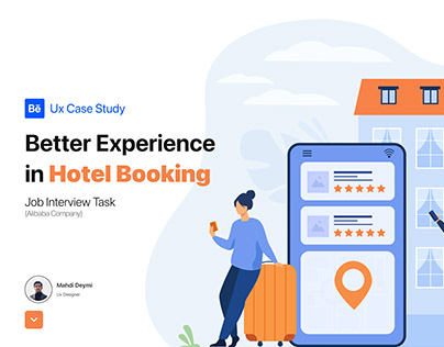 Ux case study - Better experience in hotel booking