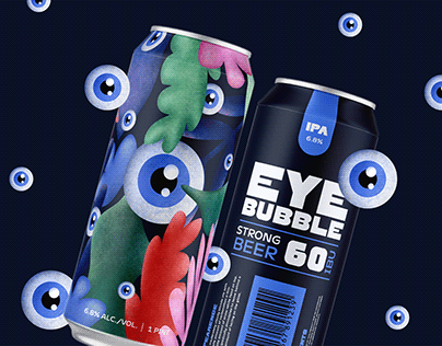 Eye Bubble Beer | ILLUSTRATION & PACKAGING