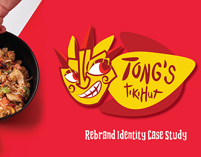 Tong's Tiki Hut Identity Rebrand Case Study