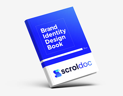 Modern Logo Brand Identity Design Book for Scroldoc