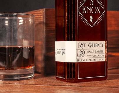 Three Knox Rye Whiskey