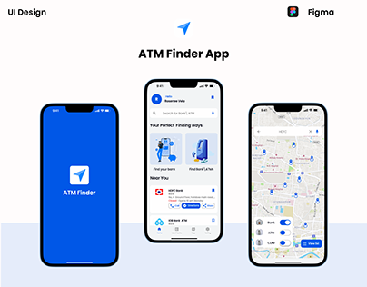 ATM Finder App | UI Design