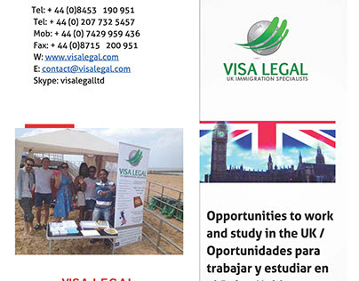 Visa Legal Brochure Contest