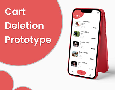 Cart Deletion | Prototype | UI