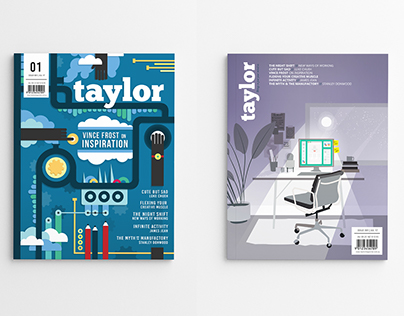 Taylor Mag – Issue 01 - Cover Design