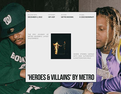 [playground] — 'Heroes & Villains' by Metro Boomin