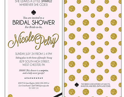 Petry Bridal Shower Invite