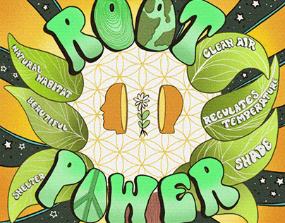 Root Power | Poster Design (1960s Inspired)