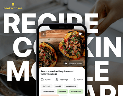 Cook with me - mobile app