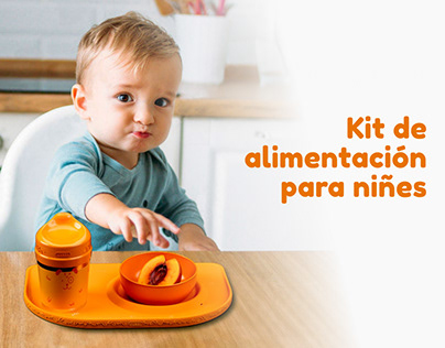 Kit de alimentación para niñes - Product Design