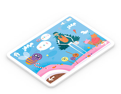 App design for a children's fairy tale