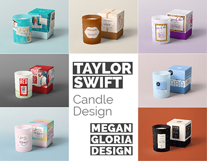 Taylor Swift Candle Design