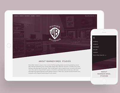 Warner Bros Studios Website