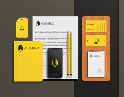 Stationery_design for Handprint brand