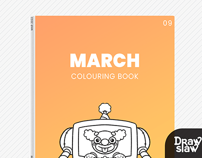 Drawslaw Digital Colouring Book [March2022]