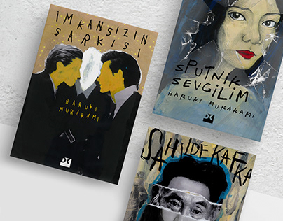 Haruki Murakami Books Serial Covers