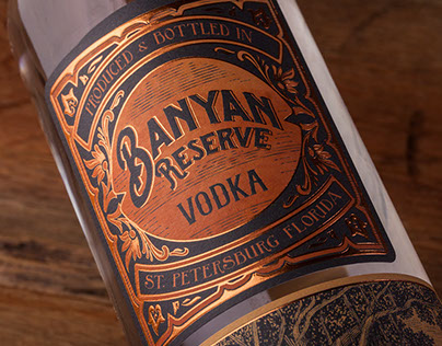 Banyan Reserve Vodka Illustrated by Steven Noble