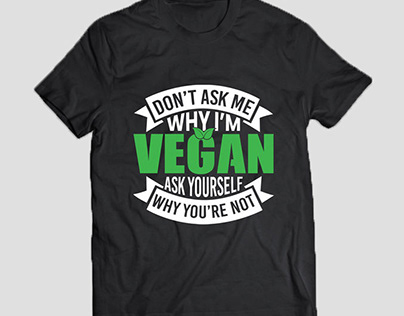 Vegan T-shirt design