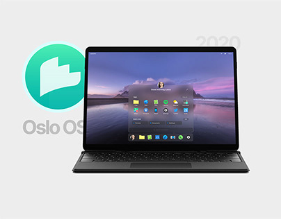 OsloOS Linux UI Concept (2020)