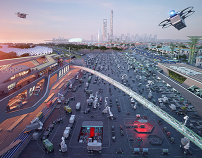 Daimler - Future Scenarios - Logistics 2036