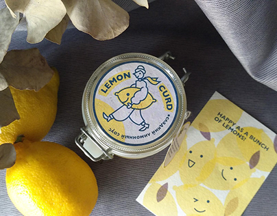Lemon Curd packaging