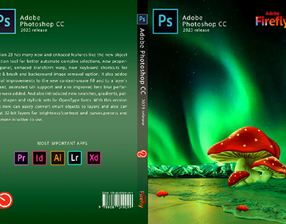 Adobe Photoshop 
DVD cover