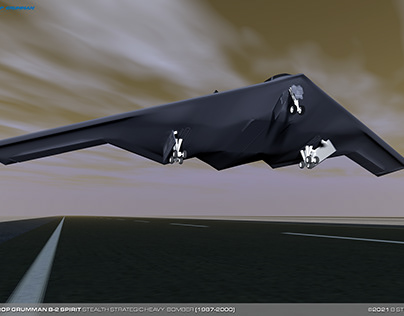 Northrop Grumman B-2 Spirit Strategic Heavy Bomber