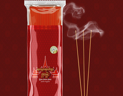 Incense sticks | Label Design