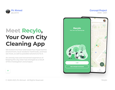 Recylo - Your Own City Cleaning App