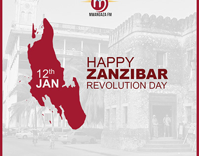 ZANZIBAR REVOLUTION DAY ( Social Media Poster )