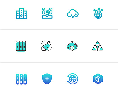 Icon Design For Internet Service