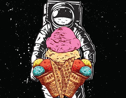 Astronaut illustration