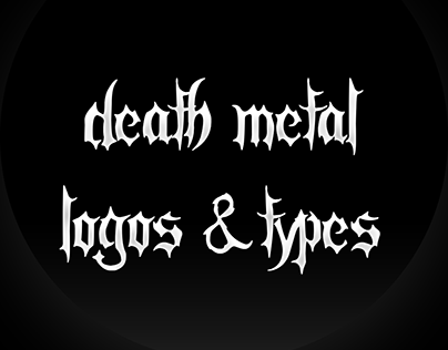 Death Metal Logos & Types