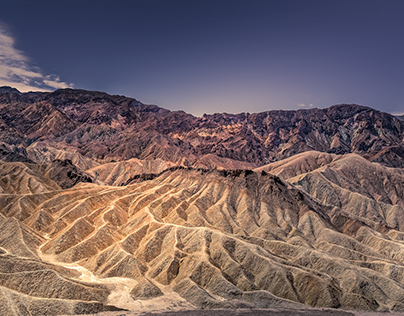 Zabriskie Point, Death Valley, CA