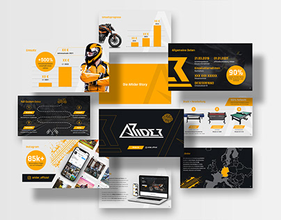 ARider Presentation Design & Web Design