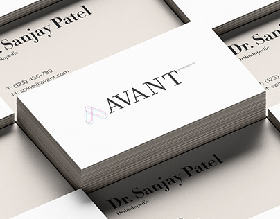 Avant Orthopaedic - Logo Design and Brand Identity