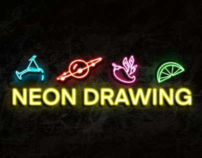 Neon Drawings (logo, signs)