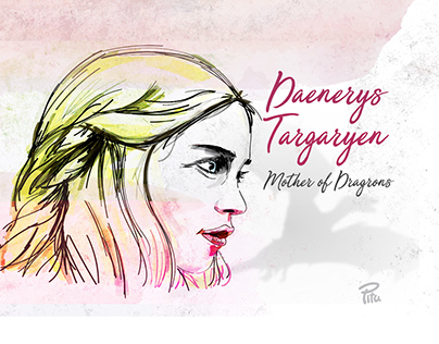 Daenerys Targaryen - Dibujo / Paint