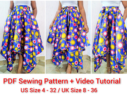 PDF Sewing Pattern and Video Tutorial