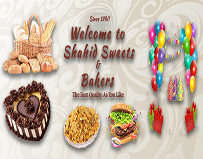Shahid Sweets And Bakers Sliders Projects