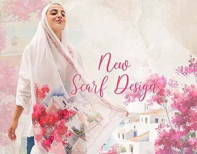 Project thumbnail - scarf design textile