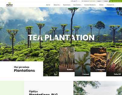 Elpitiya Plantation Proposed Website