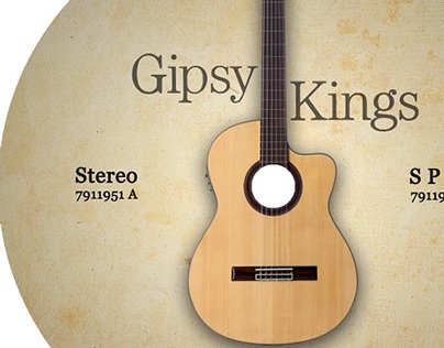 Gipsy Kings Vinyl - Graphic Redesign