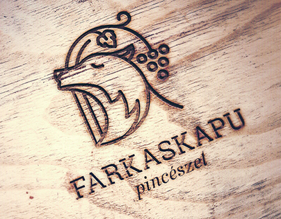 Farkaskapu Winery branding