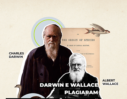 EDITORIAL COLLAGE DARWIN AND WALLACE