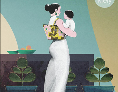 Orla Kiely / Mother's Day Illustration Poster